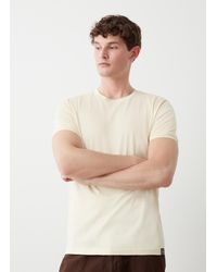 Colmar - T-Shirt Slim 100% Cotone Supima, Colore Butter, Taglia - Lyst