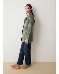 Colmar - Blazer Lungo Trapuntato Con Collo A Revers, Colore Dollar, Taglia - Lyst