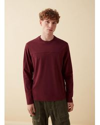 Colmar - T-Shirt À Manches Longues En Jersey De Coton, Couleur: Mercury, Taille - Lyst