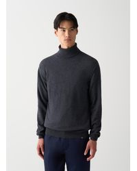 Colmar - Pull À Col Roulé En Maille Fine, Couleur Graphite Melange, Taille - Lyst