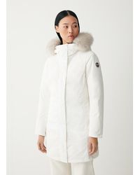 Colmar - Giacca Lunga Con Cappuccio E Bordo Di Pelo, Colore, Taglia - Lyst