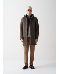 Colmar - Cappotto Con Cappuccio, Colore Tobacco, Taglia - Lyst