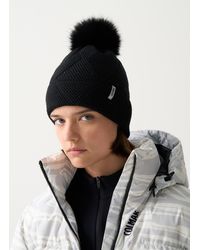 Colmar - Cappello Con Motivo A Rombi E Pompon Donna, Colore, Taglia - Lyst