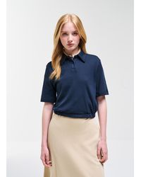 Colmar - Polo Court En Coton, Couleur Foncé, Taille - Lyst