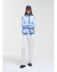 Colmar - Doudoune Sans Manches Légère Et Dynamique, Couleur: Bleu Niagara, Taille - Lyst