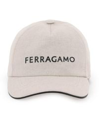Ferragamo - Cappello Baseball Con Logo - Lyst