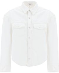 Wardrobe NYC - Boxy Denim Overshirt - Lyst