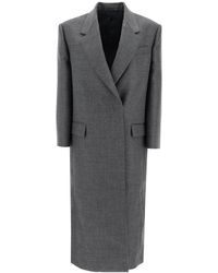 Brunello Cucinelli - Woolen Overcoat - Lyst