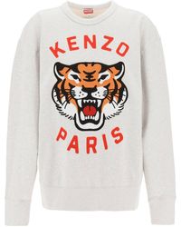 KENZO - 'lucky Tiger' Oversized Sweatshirt - Lyst