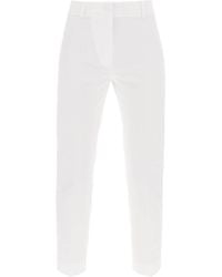 Weekend by Maxmara - 'Cecil' Stretch Cotton Cigarette Pants - Lyst