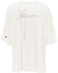 Rick Owens - Tommy T-Shirt X Champion - Lyst