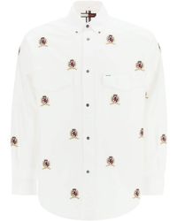 tommy hilfiger white shirt mens