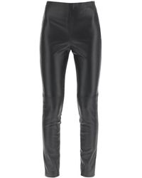 MARCIANO BY GUESS - Leather And Jersey LEGGINGS - Lyst