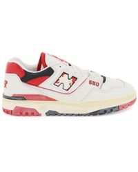 New Balance - Vintage-Effect 550 Sneakers - Lyst