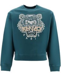 kenzo sweatshirt gold tiger