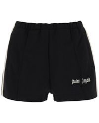 Palm Angels - Track Shorts With Contrast Bands - Lyst