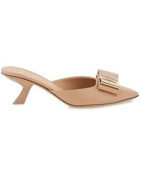 Ferragamo - Mules With Double Bow - Lyst