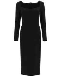 Dolce & Gabbana Cocktail Dress - Black