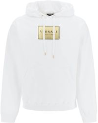 versace skater olympus print hoodie