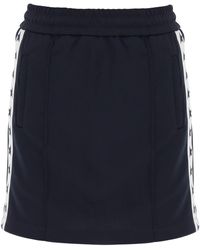 Golden Goose - Sporty Skirt With Contrasting Side Bands - Lyst