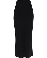 Norma Kamali - Long Skirt In Poly Lycra - Lyst