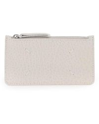 Maison Margiela - Leather Zipped Cardholder - Lyst