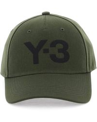 Y-3 - Cappello Baseball Con Logo Ricamato - Lyst