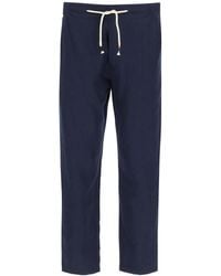 The Silted Company Coffin Portland Pants S Linen - Blue