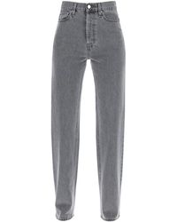 Totême - Toteme Classic Cut Organic Denim Jeans With L34 Length - Lyst