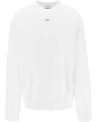 Off-White c/o Virgil Abloh - Skate Sweatshirt With Off Logo - Lyst