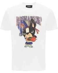 DSquared² - Cool Fit T Shirt With Graphic Print - Lyst