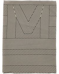 Totême - Toteme Silk Monogram Striped Scar - Lyst