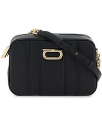Ferragamo - Padded Leather Camera Bag With Embossed Pattern - Lyst