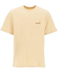 Carhartt - American Script T-Shirt - Lyst
