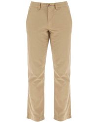 Polo Ralph Lauren - Linen And Cotton Blend Pants For - Lyst
