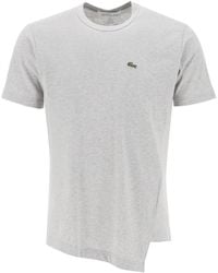 Comme des Garçons - Comme Des Garcons Shirt X Lacoste Asymmetrical T-Shirt - Lyst