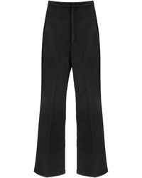 Rick Owens - High Waisted Bootcut Jeans With A - Lyst