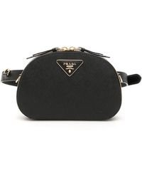 Prada Odette Mini Belt Bag - Black