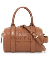 Marc Jacobs - Borsa The Leather Mini Duffle Bag - Lyst