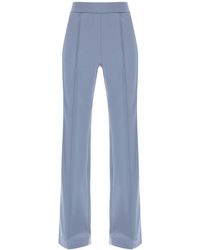 Fendi - Flared Pants With Logo Tape - Lyst