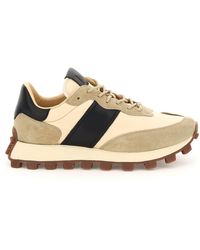 Tod's - Suede Leather And Nylon 1t Sneakers - Lyst
