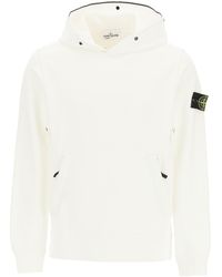 Cream stone island hoodie Clearance