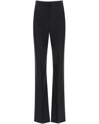 Alexander McQueen Tailored Wool Trousers - Black