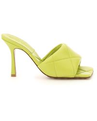 yellow block heels uk