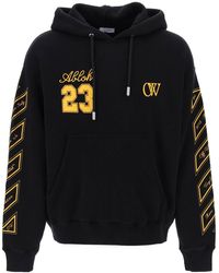 Off-White c/o Virgil Abloh - Off- Skated Hoodie With Ow 23 Logo - Lyst