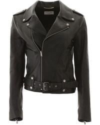 Saint Laurent Biker Jacket - Black