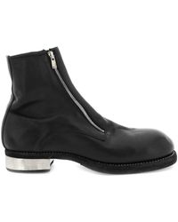 Guidi - Leather Double-Zip Ankle Boots - Lyst