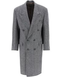 ANDERSSON BELL - 'moriens' Double-breasted Coat - Lyst