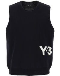 Y-3 - Y-3 Knitted Logo Vest - Lyst