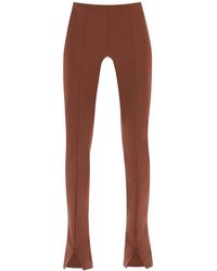 Sportmax - 'Torre' Pants With Slits - Lyst
